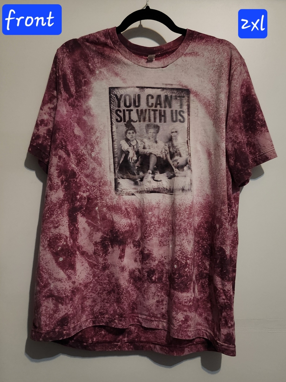 Hocus Pocus Graphic Tee 2XL Sanderson Sisters You Can’t Sit With Us Shirt